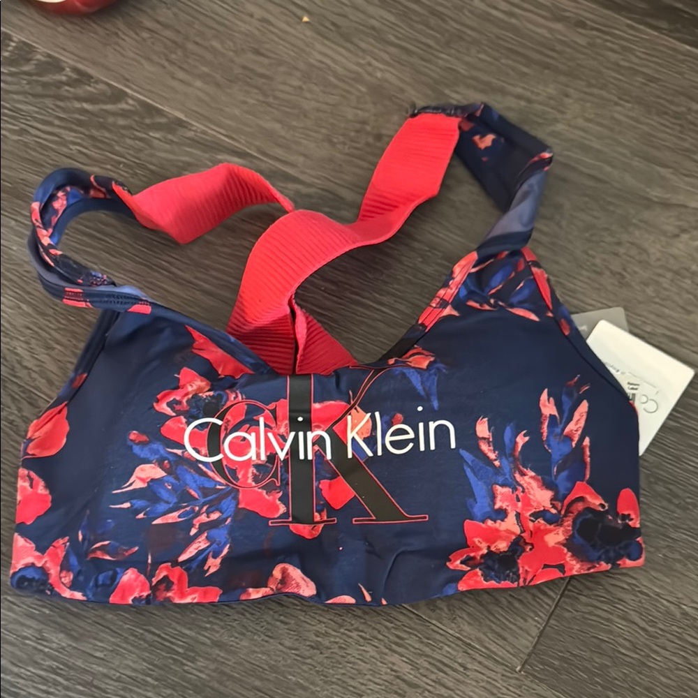 Calvin Klein Floral Sports Bra
